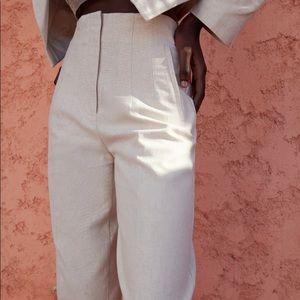 Zara Straight Fit High Waist Bloggers Fav